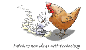 Hatching new ideas with technology
